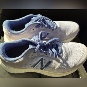 New Balance 520 RB shoes. Worm one time inside the house. New with no tags.